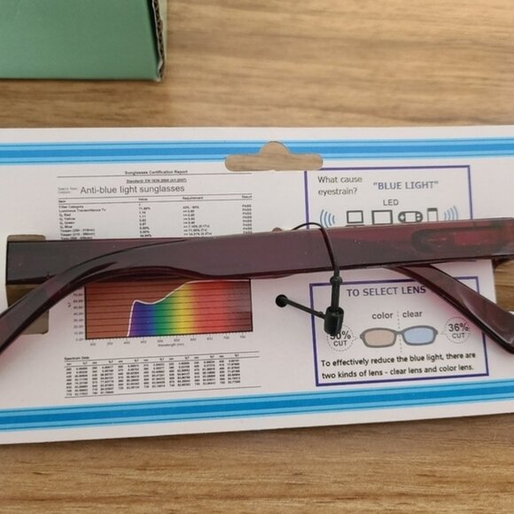 TRÏBE Blue Light Blocking Readers +125 NWT - Picture 3 of 6